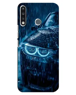 Чохол для TECNO Spark 4 з картинкою «BMW під дощем» Чохол для TECNO Spark 4 з картинкою «BMW під дощем»