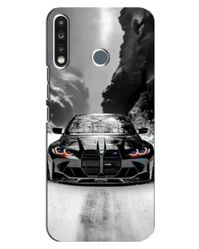 Чехол для TECNO Spark 4 с картинкой «BMW — акварельный дрифт» Чехол для TECNO Spark 4 с картинкой «BMW — акварельный дрифт»