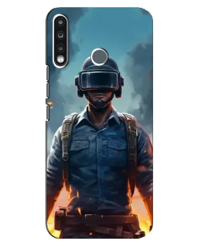 Чохол для TECNO Spark 4 з картинкою «PUBG — реалістичний герой» Чохол для TECNO Spark 4 з картинкою «PUBG — реалістичний герой»