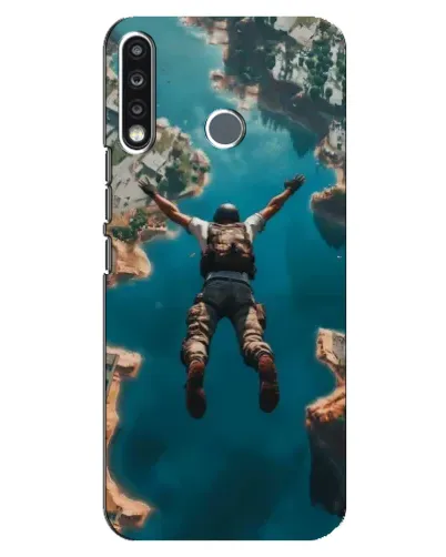 Чохол для TECNO Spark 4 з картинкою «PUBG — вільне падіння» Чохол для TECNO Spark 4 з картинкою «PUBG — вільне падіння»