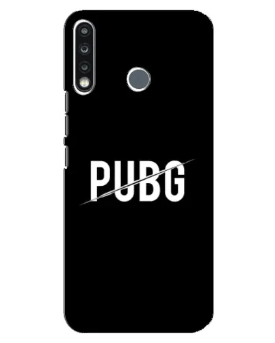 Чохол для TECNO Spark 4 з картинкою «PUBG — білий логотип» Чохол для TECNO Spark 4 з картинкою «PUBG — білий логотип»