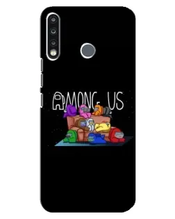 Чохол для TECNO Spark 4 з картинкою «Логотип Among Us» Чохол для TECNO Spark 4 з картинкою «Логотип Among Us»