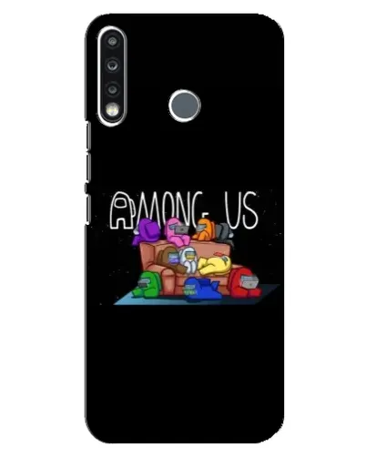Чохол для TECNO Spark 4 з картинкою «Логотип Among Us» Чохол для TECNO Spark 4 з картинкою «Логотип Among Us»
