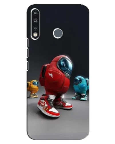 Чохол для TECNO Spark 4 з картинкою «Among Us — 3D стиль» Чохол для TECNO Spark 4 з картинкою «Among Us — 3D стиль»