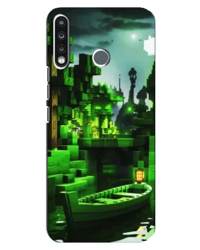Чохол для TECNO Spark 4 з картинкою «Minecraft лісовий пейзаж» Чохол для TECNO Spark 4 з картинкою «Minecraft лісовий пейзаж»