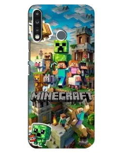 Чохол для TECNO Spark 4 з картинкою «Замок Minecraft» Чохол для TECNO Spark 4 з картинкою «Замок Minecraft»