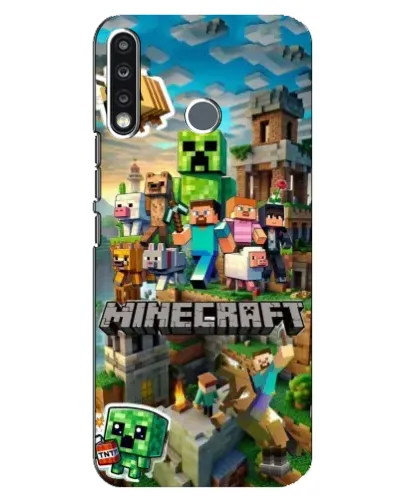 Чохол для TECNO Spark 4 з картинкою «Замок Minecraft» Чохол для TECNO Spark 4 з картинкою «Замок Minecraft»