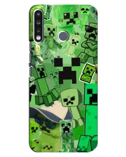 Чохол для TECNO Spark 4 з картинкою «Кріпери Minecraft» Чохол для TECNO Spark 4 з картинкою «Кріпери Minecraft»
