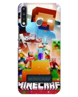 Чохол для TECNO Spark 4 з картинкою «Minecraft герої гри» Чохол для TECNO Spark 4 з картинкою «Minecraft герої гри»