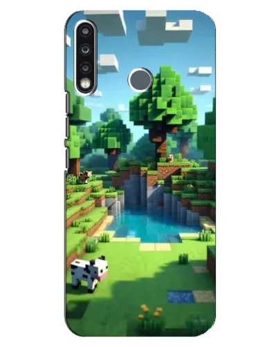Чохол для TECNO Spark 4 з картинкою «Minecraft літній день» Чохол для TECNO Spark 4 з картинкою «Minecraft літній день»