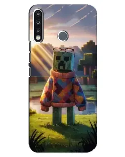 Чохол для TECNO Spark 4 з картинкою «Кріпер у светрі»