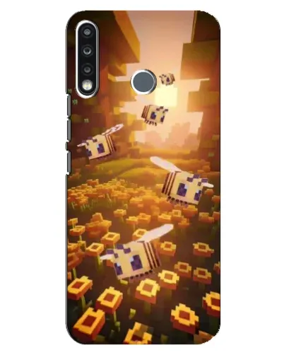 Чохол для TECNO Spark 4 з картинкою «Поле соняшників» Чохол для TECNO Spark 4 з картинкою «Поле соняшників»