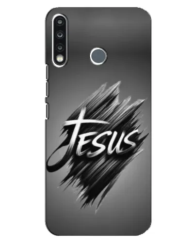Чехол для TECNO Spark 4 с картинкой «Надпись Jesus Graffiti» Чехол для TECNO Spark 4 с картинкой «Надпись Jesus Graffiti»