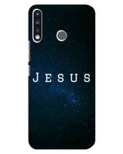 Чехол для TECNO Spark 4 с картинкой «Звездное небо Jesus»