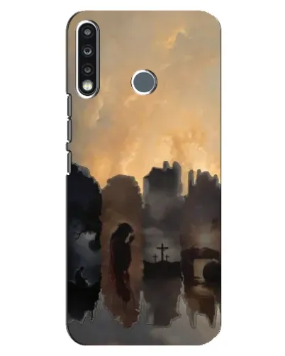 Чехол для TECNO Spark 4 с картинкой «Дорога к вере» Чехол для TECNO Spark 4 с картинкой «Дорога к вере»