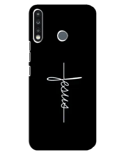 Чехол для TECNO Spark 4 с картинкой «Тонкая линия веры» Чехол для TECNO Spark 4 с картинкой «Тонкая линия веры»