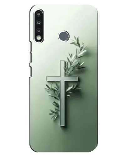 Чехол для TECNO Spark 4 с картинкой «Оливковая ветвь» Чехол для TECNO Spark 4 с картинкой «Оливковая ветвь»