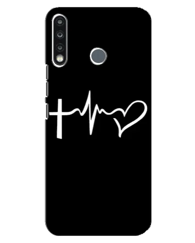 Чехол для TECNO Spark 4 с картинкой «Пульс веры» Чехол для TECNO Spark 4 с картинкой «Пульс веры»