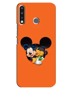 Чехол для TECNO Spark 4 с картинкой «Сердце Микки Минни» Чехол для TECNO Spark 4 с картинкой «Сердце Микки Минни»