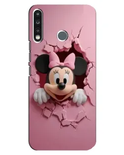 Чехол для TECNO Spark 4 с картинкой «Минни сквозь стену» Чехол для TECNO Spark 4 с картинкой «Минни сквозь стену»