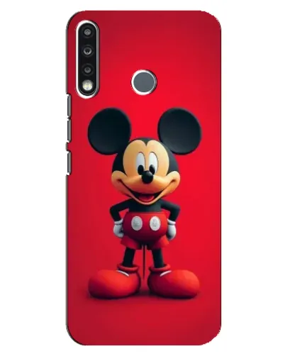 Чехол для TECNO Spark 4 с картинкой «Mickey в полный рост»