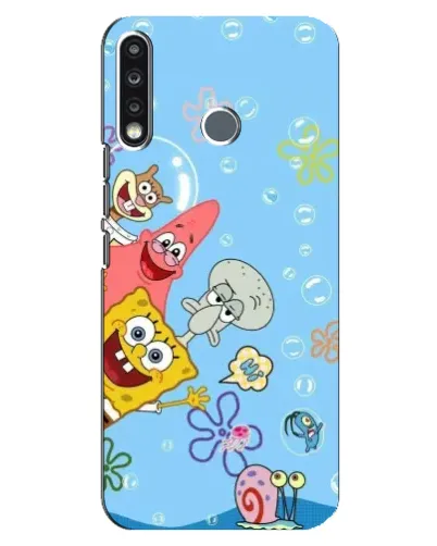 Чохол для TECNO Spark 4 з картинкою «Веселі бульбашки» Чохол для TECNO Spark 4 з картинкою «Веселі бульбашки»