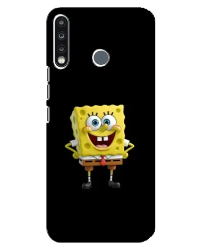 Чохол для TECNO Spark 4 з картинкою «Класичний Губка Боб» Чохол для TECNO Spark 4 з картинкою «Класичний Губка Боб»
