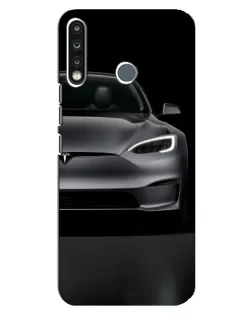 Чехол для TECNO Spark 4 с картинкой «Tesla Model S Look» Чехол для TECNO Spark 4 с картинкой «Tesla Model S Look»