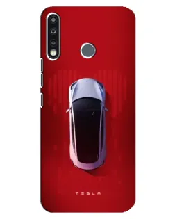 Чехол для TECNO Spark 4 с картинкой «Tesla Top View» Чехол для TECNO Spark 4 с картинкой «Tesla Top View»