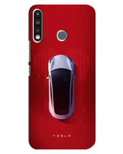 Чехол для TECNO Spark 4 с картинкой «Tesla Top View» Чехол для TECNO Spark 4 с картинкой «Tesla Top View»