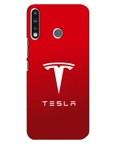 Чехол для TECNO Spark 4 с картинкой «Tesla Red Classic» Чехол для TECNO Spark 4 с картинкой «Tesla Red Classic»