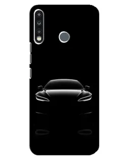 Чехол для TECNO Spark 4 с картинкой «Силуэт Tesla Night» Чехол для TECNO Spark 4 с картинкой «Силуэт Tesla Night»