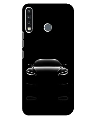 Чехол для TECNO Spark 4 с картинкой «Силуэт Tesla Night» Чехол для TECNO Spark 4 с картинкой «Силуэт Tesla Night»