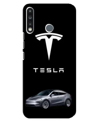 Чехол для TECNO Spark 4 с картинкой «Tesla Model Y» Чехол для TECNO Spark 4 с картинкой «Tesla Model Y»