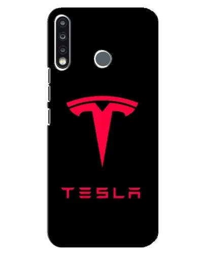 Чехол для TECNO Spark 4 с картинкой «Tesla Red Logo» Чехол для TECNO Spark 4 с картинкой «Tesla Red Logo»