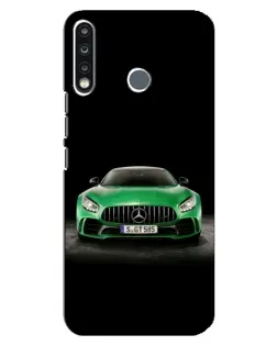 Чехол для TECNO Spark 4 с картинкой «Mercedes — неоновый лого» Чехол для TECNO Spark 4 с картинкой «Mercedes — неоновый лого»