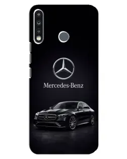 Чехол для TECNO Spark 4 с картинкой «Mercedes — решетка радиатора» Чехол для TECNO Spark 4 с картинкой «Mercedes — решетка радиатора»