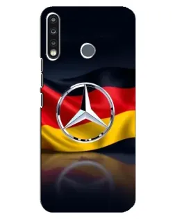 Чехол для TECNO Spark 4 с картинкой «Mercedes — флаг Германии» Чехол для TECNO Spark 4 с картинкой «Mercedes — флаг Германии»
