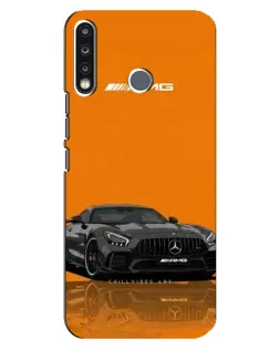 Чехол для TECNO Spark 4 с картинкой «Оранжевый Mercedes AMG» Чехол для TECNO Spark 4 с картинкой «Оранжевый Mercedes AMG»