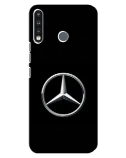 Чехол для TECNO Spark 4 с картинкой «Mercedes классический лого» Чехол для TECNO Spark 4 с картинкой «Mercedes классический лого»