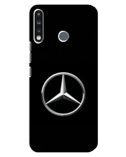 Чехол для TECNO Spark 4 с картинкой «Mercedes классический лого»