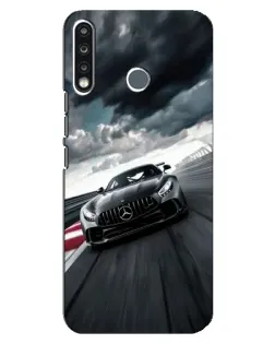 Чехол для TECNO Spark 4 с картинкой «Гоночный Mercedes AMG» Чехол для TECNO Spark 4 с картинкой «Гоночный Mercedes AMG»