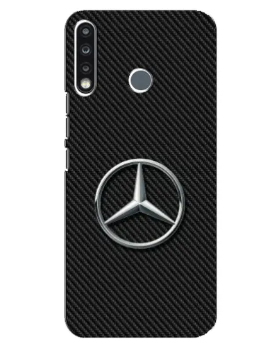 Чехол для TECNO Spark 4 с картинкой «Карбоновый Mercedes стиль» Чехол для TECNO Spark 4 с картинкой «Карбоновый Mercedes стиль»