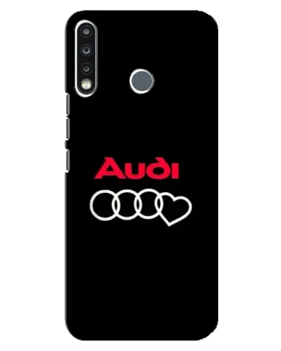 Чехол для TECNO Spark 4 с картинкой «Логотип Audi Heart» Чехол для TECNO Spark 4 с картинкой «Логотип Audi Heart»