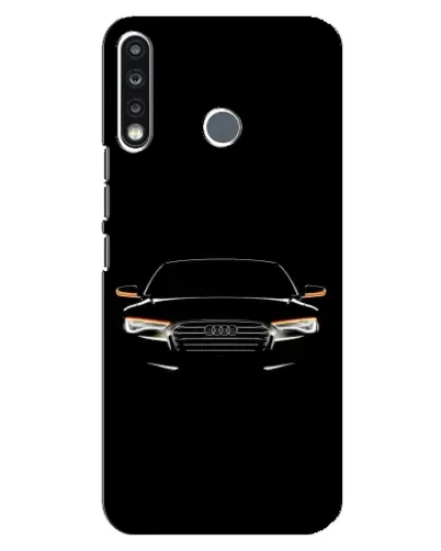 Чехол для TECNO Spark 4 с картинкой «Audi — ночной контур» Чехол для TECNO Spark 4 с картинкой «Audi — ночной контур»