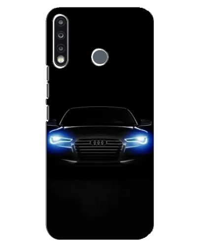 Чехол для TECNO Spark 4 с картинкой «Audi в неоне» Чехол для TECNO Spark 4 с картинкой «Audi в неоне»