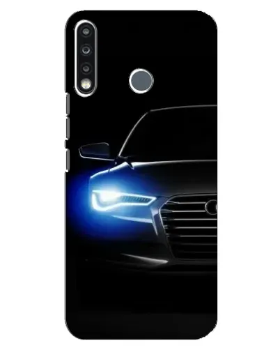 Чехол для TECNO Spark 4 с картинкой «Неоновый взгляд Audi» Чехол для TECNO Spark 4 с картинкой «Неоновый взгляд Audi»