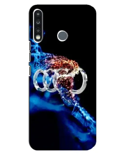 Чехол для TECNO Spark 4 с картинкой «Энергия лого Audi» Чехол для TECNO Spark 4 с картинкой «Энергия лого Audi»