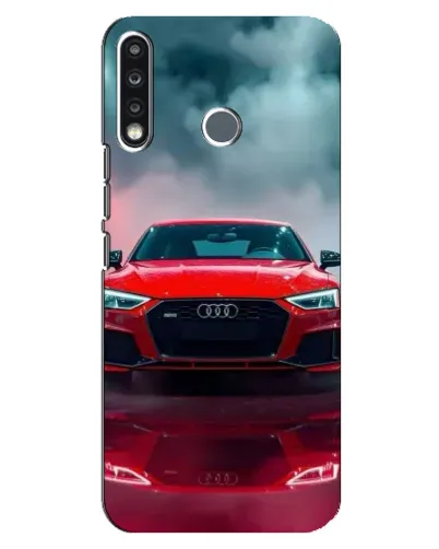 Чехол для TECNO Spark 4 с картинкой «Audi RS — красный стиль» Чехол для TECNO Spark 4 с картинкой «Audi RS — красный стиль»
