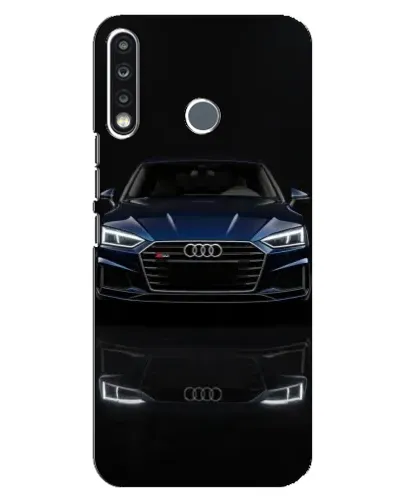 Чехол для TECNO Spark 4 с картинкой «Audi — ночное отражение» Чехол для TECNO Spark 4 с картинкой «Audi — ночное отражение»